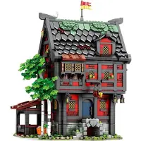 ReoBrix 66017 Mittelalterliche Taverne Klemmbaustein 3214 Teile ab 14