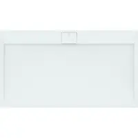 Ideal standard Ultra Flat S i.life Rechteck-Brausewanne, 1600x900x30mm, T5226FR, Farbe: Carraraweiß