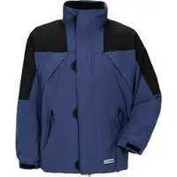 Planam Redwood Winterjacke L amporablau/schwarz
