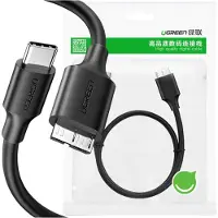 UGREEN UGR-20103, 1 m, USB C, Micro-USB B, USB 3.2 Gen 1 (3.1 Gen 1), Schwarz
