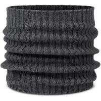 Buff - Knitted Neckwarmer Comfort Norval - Schlauchschal Gr One Size grau/schwarz