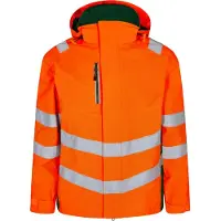 Engel Warnschutz Shell Jacke Safety 1146-930-3820 Gr. XL gelb/schwarz