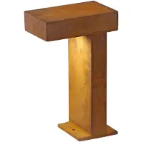 SLV 230090 Rusty Partylight Outdoor free standing light Energy-saving bulb GX53 9 W Rust brown