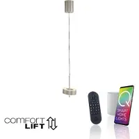 Q-SMART-HOME Hängelampe Q-Rotate Aluminium modern
