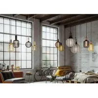 Searchlight LED-Leuchtmittel Globe, gold, E27, 3,5 W, 1.800 K, dimmbar