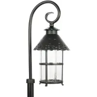 SU-MA Retro Außenstehleuchte 86 cm 1xE27 schwarz IP23 Toledo K 5002/3/R