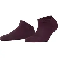 Falke ClimaWool Damen Sneakersocken, 41-42, Rot, Uni, Schurwolle