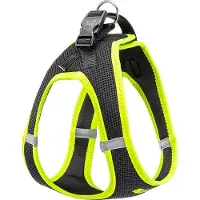 Ferplast Hundegeschirr Grosse Hunde Kaori XL, atmungsaktives, gepolstertes und verstellbares Hundegeschirr, leicht zu tragen, reflektierende Kanten, B