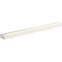 SLV 151791 SEDO 21, Wandleuchte, LED, 3000 K, eckig, weiß, Glas satiniert, Energiesparleuchte, L/B/H 89,5/8,5/4 cm, 33 W
