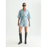 Scotch & Soda Ufn01453f Kurzer Overall Mit Kurzen Ärmeln