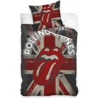 Carbotex Bettwäsche The Rolling Stones Baumwolle 160x200cm