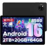 Doogee Tab A9+- Tablet,Android 16, 11 Zoll, 20(4+16)GB+64GB(bis 2TB erweiterbar), 90Hz, WiFi 5,8580mAh,Widevine L1