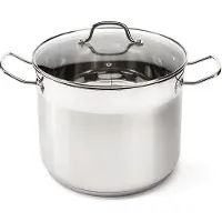 Florina GASTRO 11l Edelstahl Gastronomie Topf / Kochtopf mit Deckel