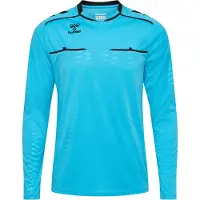 Hummel Hmlreferee Jersey L/S - neon blue, Größe:L