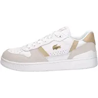 Lacoste T Clip Sneakers Laag - wit - Maat 41