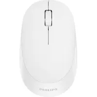 Philips SPK7407W/00, Beidhändig, Optisch, RF Wireless + Bluetooth, 1600 DPI, Weiß