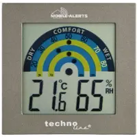 Mobile Alerts Thermo-/Hygrometer MA10230, mit Klimakomfortanzeige im Tagesverlauf