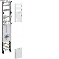 Hager ZH5PZ10PNT Komplettfeld, universZ, 1350x250mm, 3-P., 1ZP, 10 mm2, mit Trennfkt.