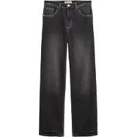 Bonprix Weite Jeans loose fit Passform, hoher Bund, aus überwiegend Baumwolle