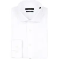 Steppin' Out Hemd Slim-Fit Twill Weiß