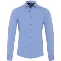 Pure Functional Shirt Streifen Navy - 44
