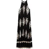 Bonprix Jerseykleid aus Viskose-Mix, ausgestellte Passform, maxilänge, ärmellos