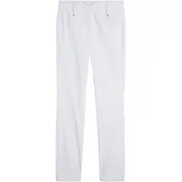 Bonprix Stretch-Hose "Stretch-Hose in Schlupfform" aus Viskose, Slim Fit Passform, Schlupfform mit Gürtelschlaufen