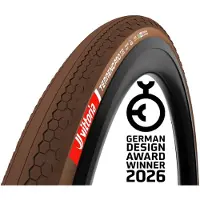 Vittoria Terreno PRO T10 hardpack falt 35-622 700x35 Gravel ECO Race TLR braun