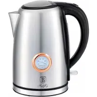 Berlinger Haus BH-9069/70/71/72/73/68 Wasserkocher, Edelstahlgehäuse, 1,7 l FÃ1/4llmenge, 2200 Watt, Kalkfilter, Abschaltautomatik