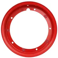 Rms Classic Piaggio Vespa 50cc/et3/px/pk 610120m Felgenring Rot Rot One Size