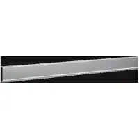 Hager Sockelleistenblende OT für LED PVC-Installation - Abdeckung für Sockelrohr 80x20mm