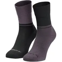Vaude - All Year Wool Socks - Radsocken Gr 39-41 grau/schwarz