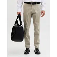 Jack & Jones "JJIMARCO mit Badge und hohem Tragekomfort" unifarben, modisch, slim fit, Baumwollmischung