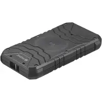 Sandberg 420-91, 10000 mAh, Kabelloses Aufladen, Schwarz