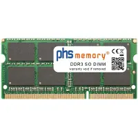 PHS-memory 4GB RAM Speicher kompatibel mit Asus Transformer Book Flip TP300LA-DW179H DDR3 SO DIMM 1333MHz