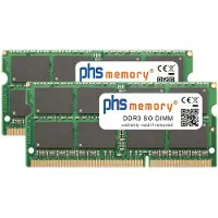 PHS-memory 16GB (2x8GB) Kit RAM Speicher kompatibel mit Synology RackStation RS815RP+ DDR3 SO DIMM 1600MHz