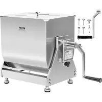 Vevor manueller Fleischmischer 40 L Fleischverarbeitungsgerät mit Kippbehälter (