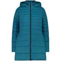CMP Woman Parka Snaps Hood teal (E867) 44