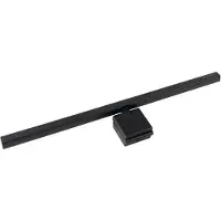 Luxula LED Monitorleuchte 5 W 3000 K, 4000 K, 6500 K einstellbar in warm-, neutral- und kaltweiß (CCT) schwarz dimmbar