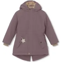 Mini A Ture Kinder Jacke Matvikania Fleece Lined Winter jacket. GRS Violett 122