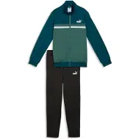Puma Poly Colorblock Trainingsanzug Blau,Schwarz 15-16 Years Junge Blau,Schwarz 15-16 Years