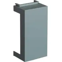 Hager LV8Z00AHB Gerätehalter als Blindelement für FV+ Gr. 00, 95mm lang ohne Ausschnitt