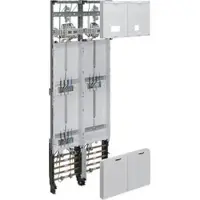 Hager ZK53Q5NT Komplettfeld, universZ, 1350x500mm, 3-P., 3ZP, 10 mm2, mit Trennfkt.