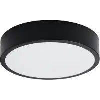 Sollux Plafond ONYX 30 schwarz LED 3000K 1xLED 23W Aluminium 6x30x30cm