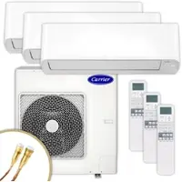 Carrier Klimaanlage | Komfort Line | 2x2,5 kW + 3,3 kW | Quick Connect
