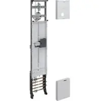 Hager ZH53W1NT Komplettfeld, universZ, 1350x250mm, 3-P., 1ZP, 10 mm2, mit Trennfkt.