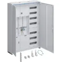 Hager ZB331X18NT Komplettschrank, universZ, 1100x800x205mm, 3-P., 1ZP, 10 mm2, mit Trennfkt.