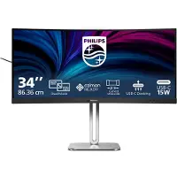 Philips 5000 series 34B2U5900C/00, 86,4 cm (34"), 5120 x 2160 Pixel, WUHD, LCD, 2 ms, Grau