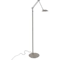 Steinhauer LED-Stehlampe Daphne 2, 1-fl., stahl, CCT, Fernbedienung