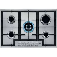 AEG HGB75400SM, Edelstahl, Integriert, 75 cm, Gaskochfeld, Edelstahl, 5 Zone(n)